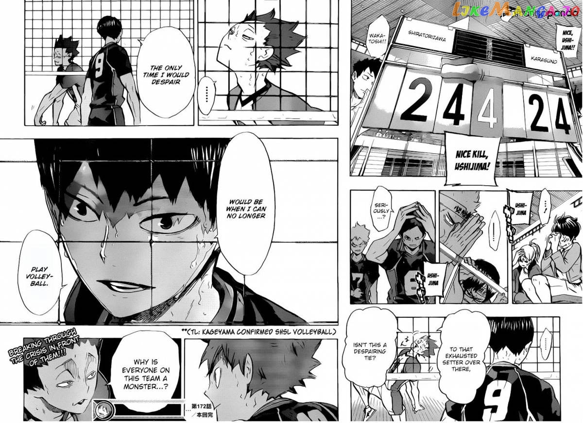 Haikyuu!!, Chapter 172 image 16